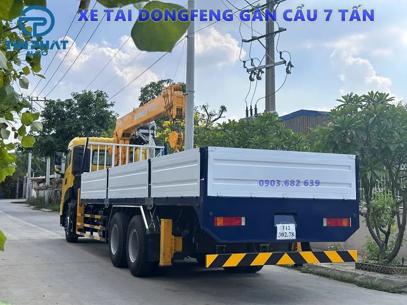 Xe Cẩu DONGFENG 3 Chân 9 Tấn Gắn Cẩu Soosan SCS746L 2