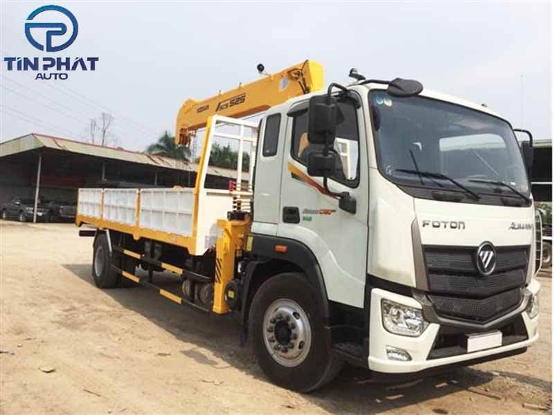 Xe Cẩu Thaco Auman C160 Gắn Cẩu Soosan 2