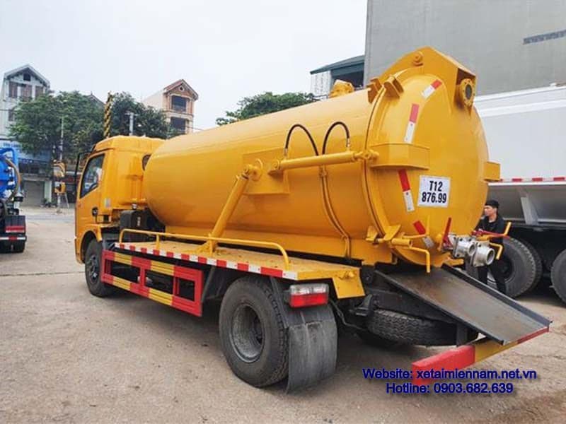 Xe Hút Chất Thải Dongfeng 6 Khối Nhập Khẩu 4