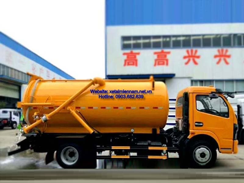 Xe Hút Chất Thải 6 khối Dongfeng Tiêu Chuẩn EURO V