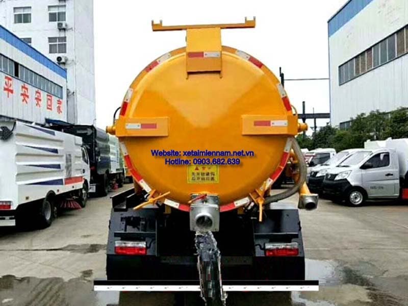 Xe Hút Chất Thải 6 khối Dongfeng Tiêu Chuẩn EURO V 3