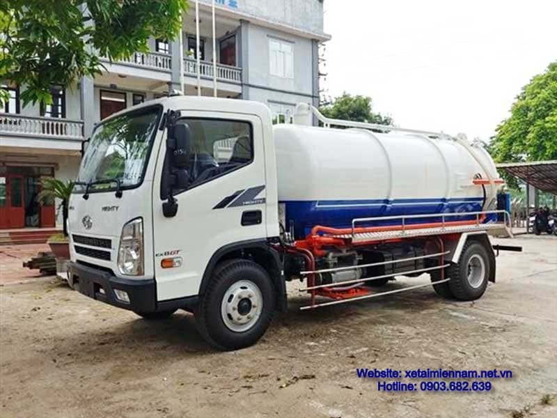 Xe Hút Chất Thải 6 Khối Hyundai Mighty EX8GT 4