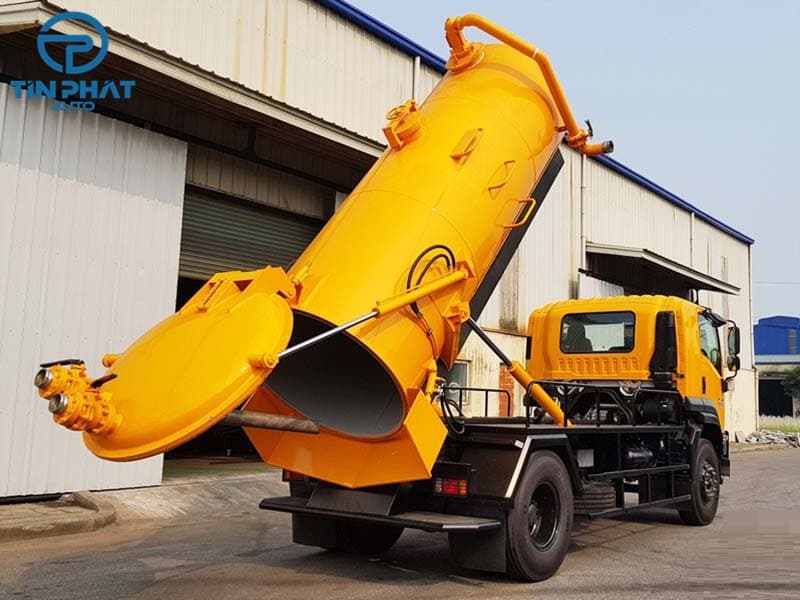 Xe Hút Chất Thải Isuzu 6.5 Khối - FVR34L 2