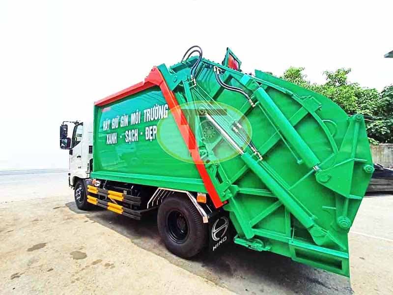 Xe Ép Rác Hino 9 Khối FC 3