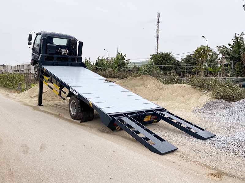 Xe Nâng Đầu Chở Máy Công Trình 6.9 Tấn-THACO OLLIN 120 3