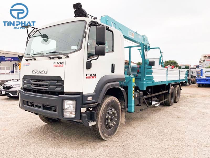 Xe Tải Isuzu FVM Gắn Cẩu 6 Tấn 2