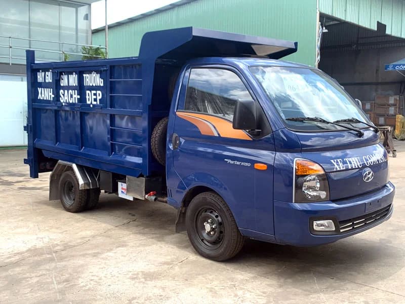 Xe Thu Gom Rác 5 Khối HYUNDAI PORTER H150