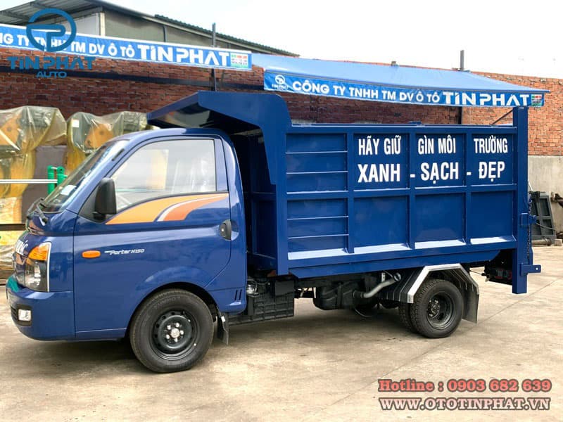 Xe Thu Gom Rác 5 Khối HYUNDAI PORTER H150 4