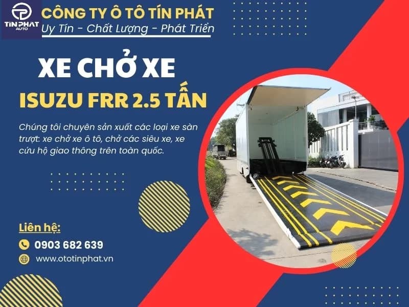 Xe Cứu Hộ Isuzu 2.5 Tấn - Cứu Hộ Sàn Trượt 2