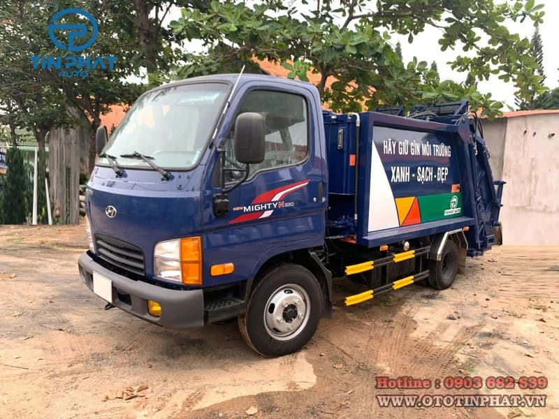 Xe Ép Rác Hyundai 3.5 Khối 5