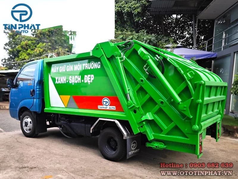 Xe Ép Rác 3 Khối KIA K250 6