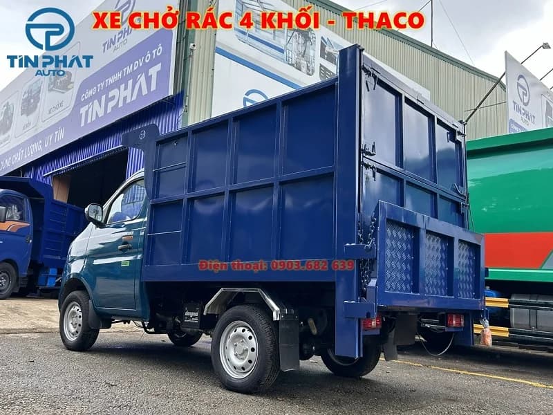 Xe Chở Rác 4 Khối Thaco 4