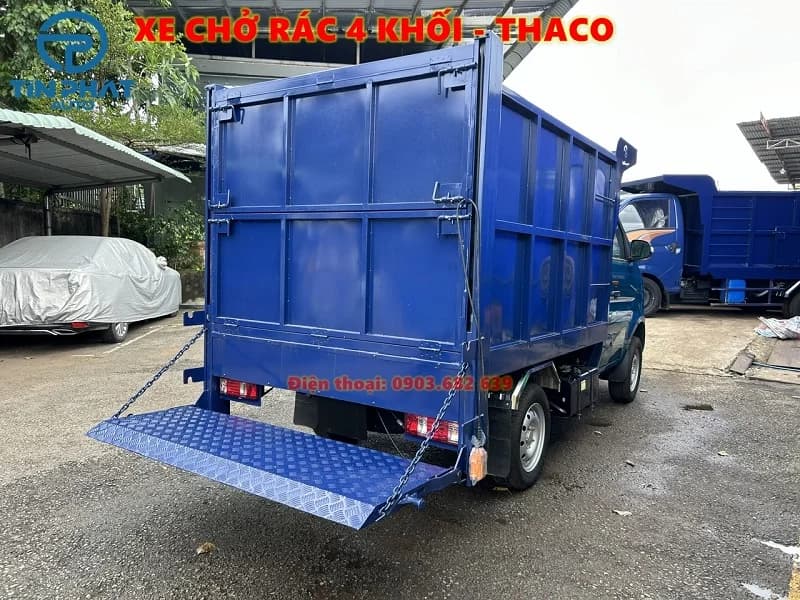 Xe Chở Rác 4 Khối Thaco 2