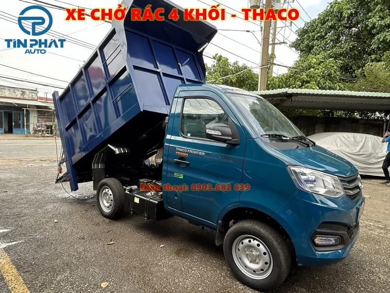 Xe Chở Rác 4 Khối Thaco 5