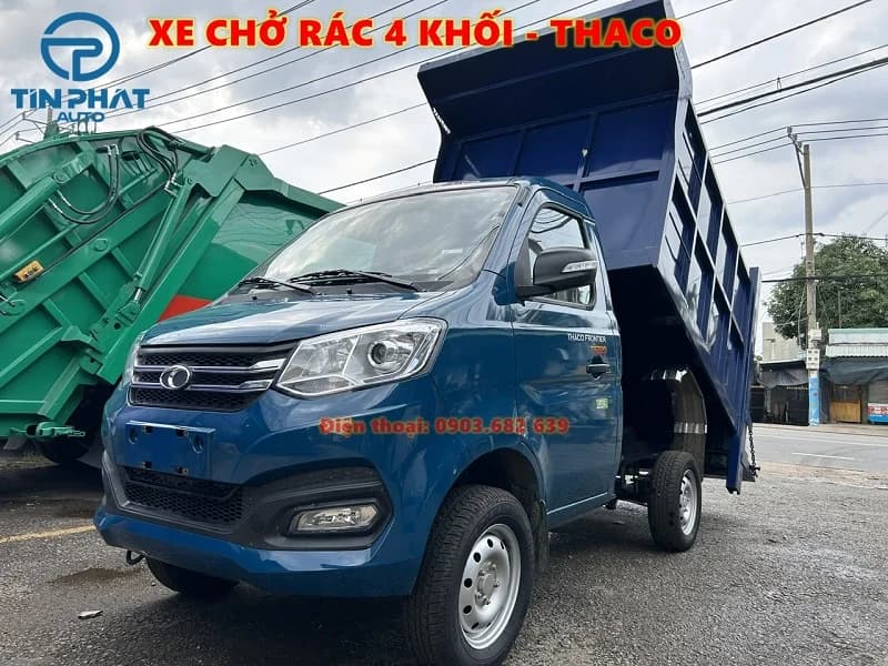 Xe Chở Rác 4 Khối Thaco 6