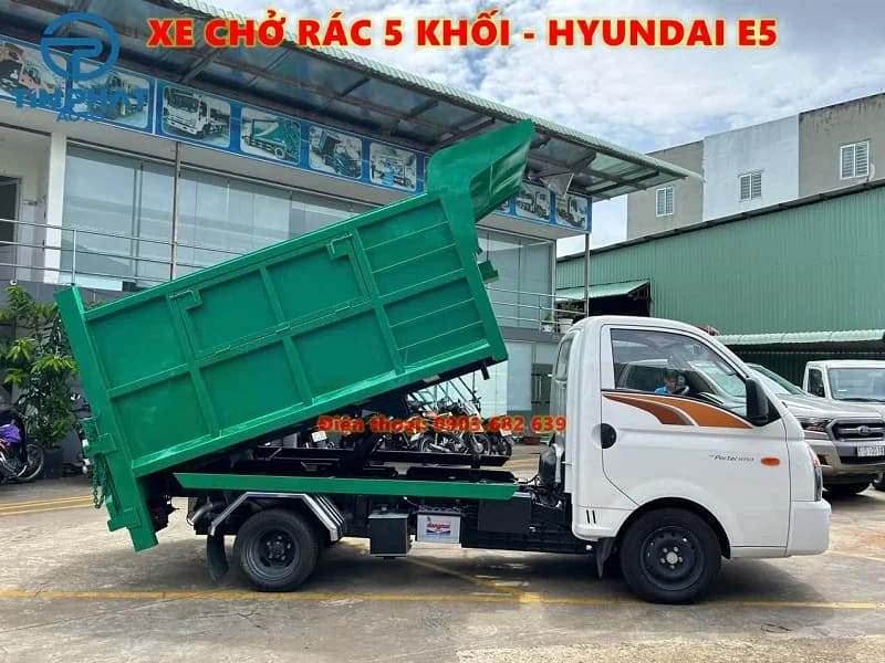 Xe Chở Rác 5 Khối Hyundai 3