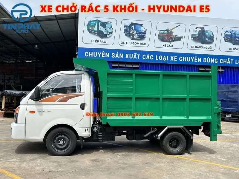 Xe Chở Rác 5 Khối Hyundai 4