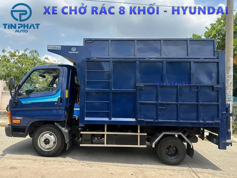 Xe Chở Rác 8 khối Hyundai E5 5