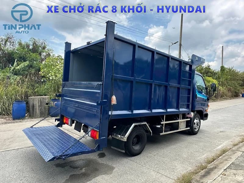 Xe Chở Rác 8 khối Hyundai E5 6