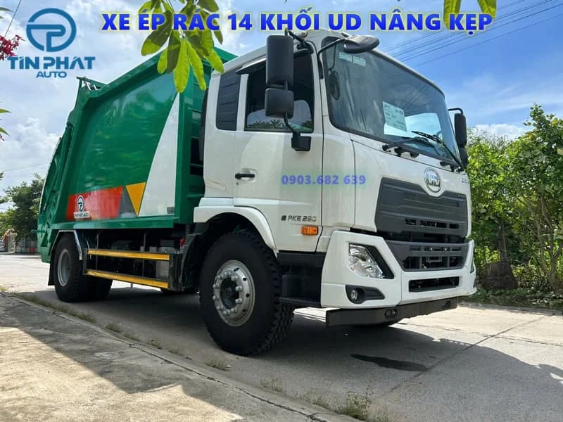 Xe Ép Rác 14 Khối UD TRUCKS 3