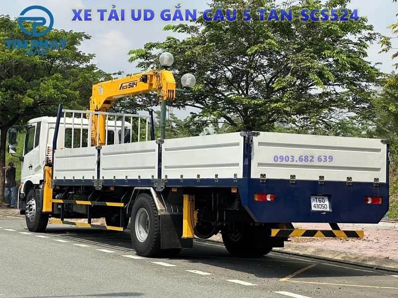 Xe Tải UD Gắn Cẩu 5 Tấn SCS524 6