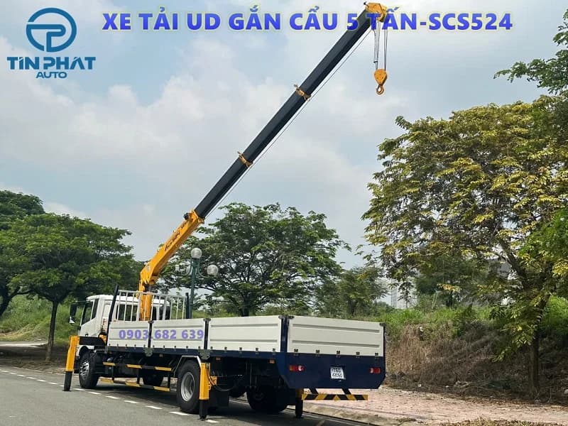 Xe Tải UD Gắn Cẩu 5 Tấn SCS524 5