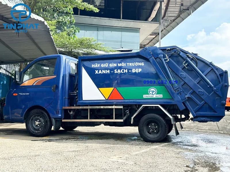 Xe Ép Rác Hyundai-2 Khối 2