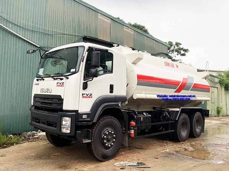 Xe Bồn Chở Xăng Dầu 20 Khối ISUZU