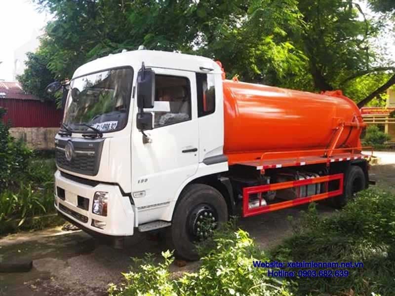 Xe Hút Chất Thải Dongfeng 9 Khối nhập khẩu B180/B190