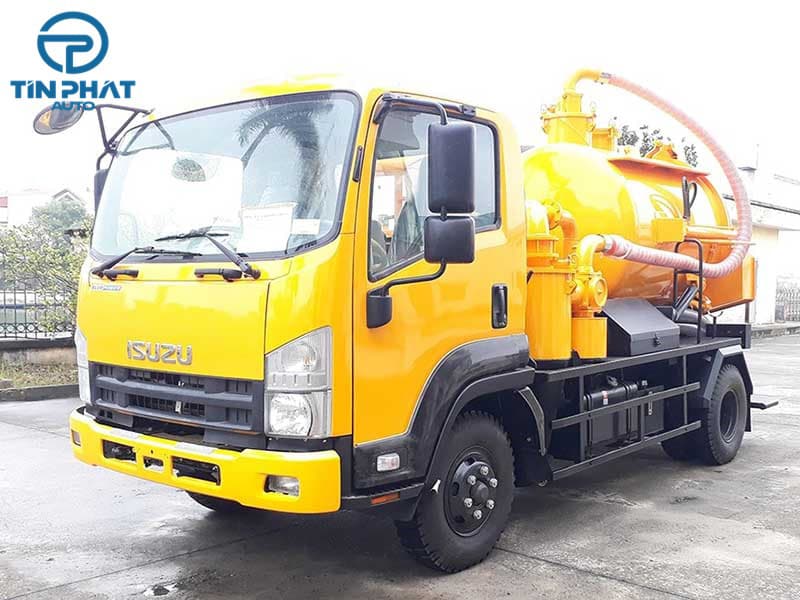 Xe Hút Chất Thải Isuzu 3 Khối