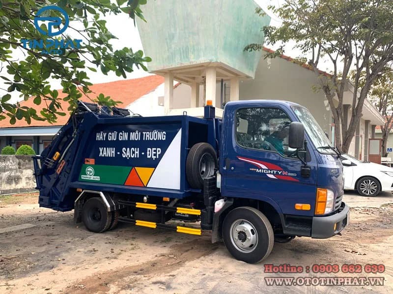 Xe Ép Rác Huyndai 3.5 khối - Tối ưu Cho Việc Thu Gom Rác