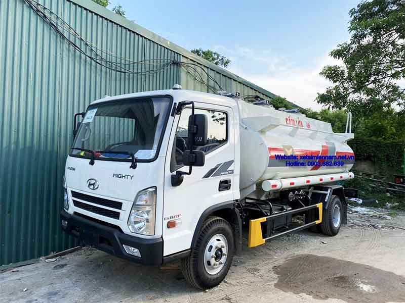 Xe Chở Xăng Dầu 9 Khối Hyundai Mighty EX 8