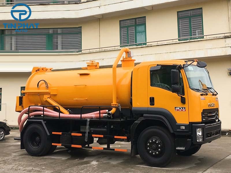 Xe hút chất thải Isuzu 6.5 Khối