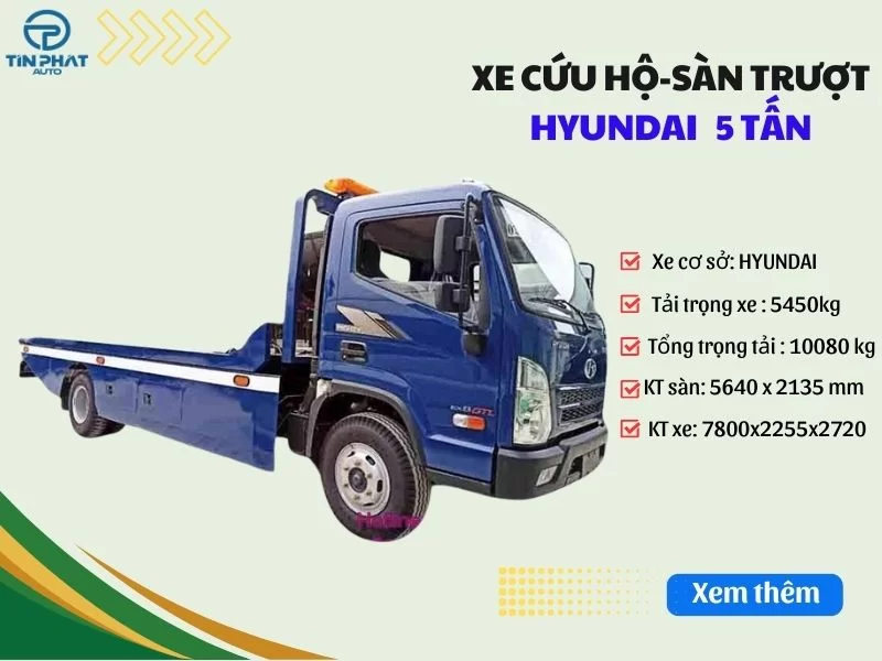 Xe Cứu Hộ Hyundai EX8GTL-Cứu Hộ Giao Thông
