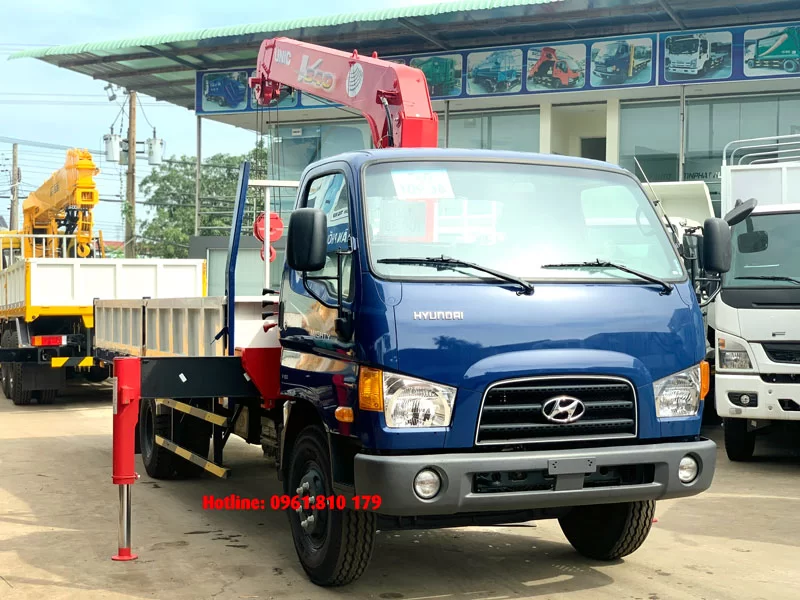 TOP 5 mẫu Xe Cẩu Bán chạy nhất hiện nay