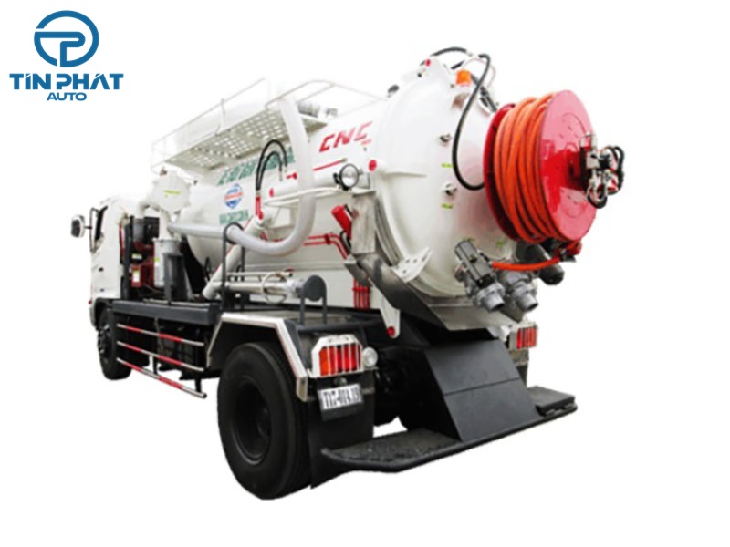 Xe Hino Hút Bùn thông cống