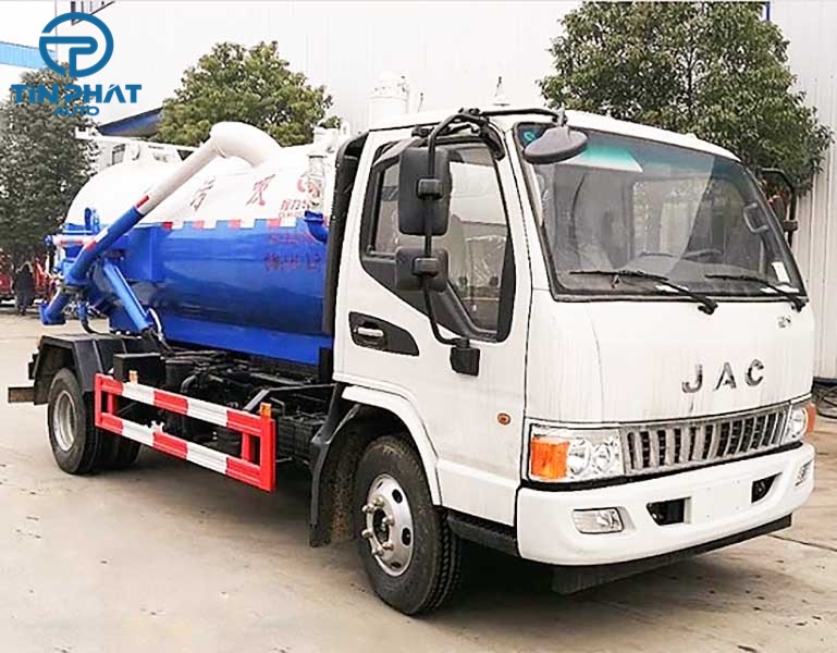 Xe Hút Chất thải 6 Khối