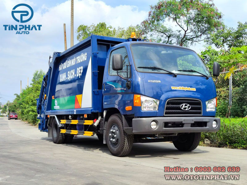 Xe ép rác Hyundai 9 khối