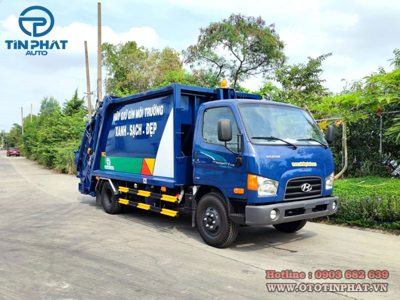 Xe ép rác Hyundai 9 khối