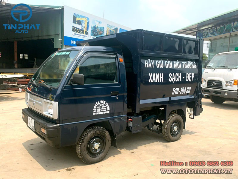Xe chở rác mini