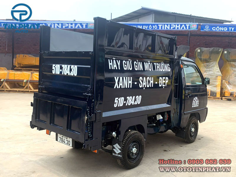 Xe chở rác mini