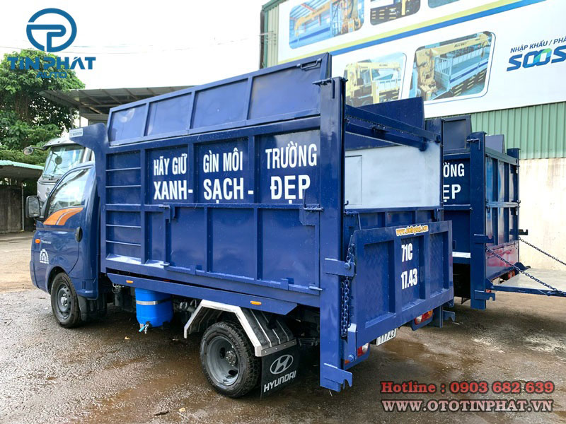 Xe chở rác Hyundai 5 khối