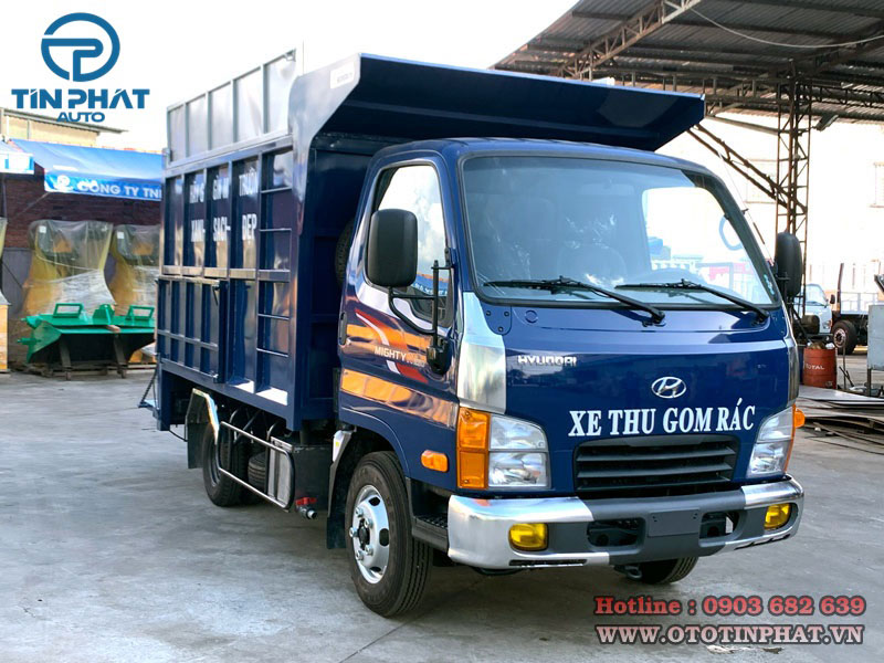Xe Thu Gom Rác 8 Khối HYUNDAI N250