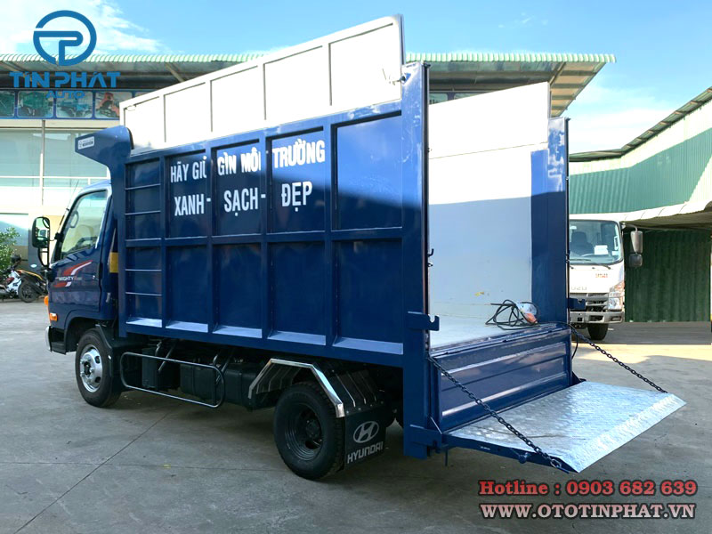 Xe Thu Gom Rác 8 Khối HYUNDAI N250