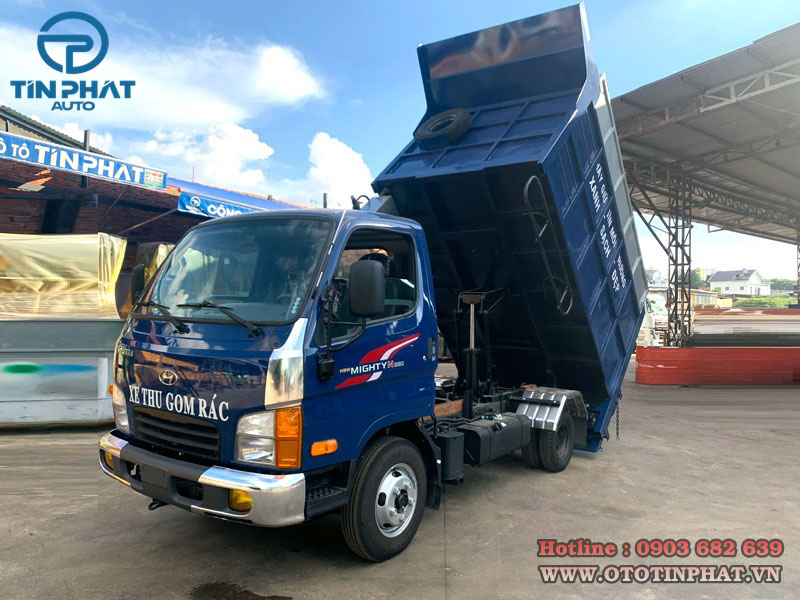 Xe Thu Gom Rác 8 Khối HYUNDAI N250