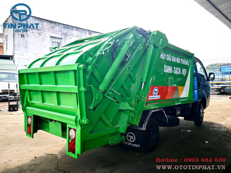 Xe Ép Rác 3 Khối KIA K250