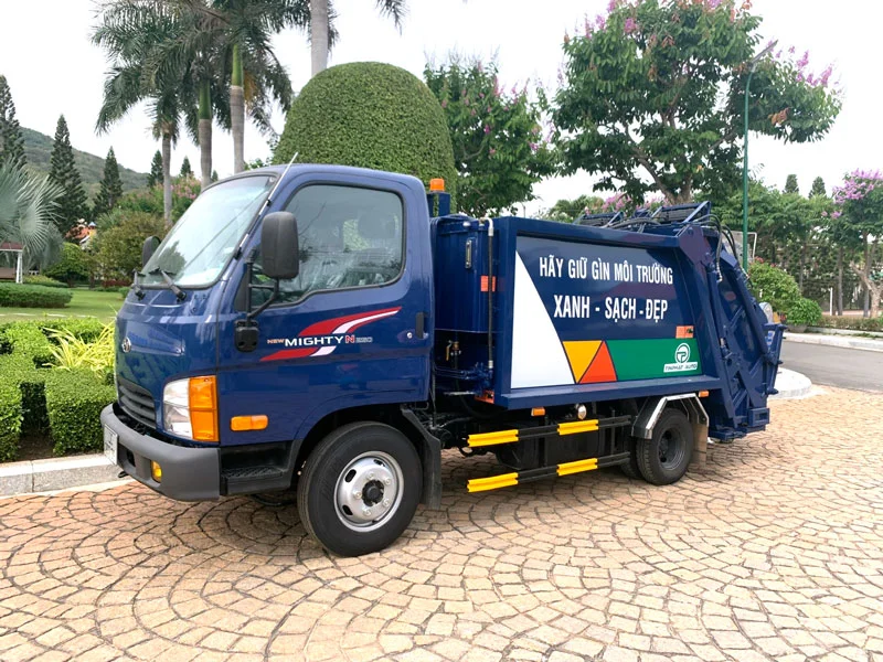 Xe Ép Rác Hyundai 3.5 Khối