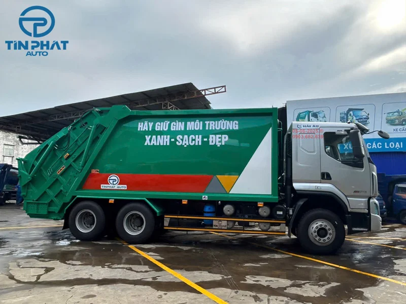 Xe ép rác 22 khối CHENGLONG