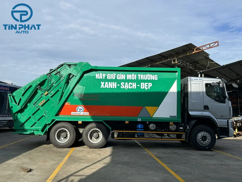Xe ép rác 22 khối CHENGLONG