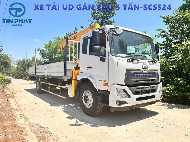 Xe cẩu 5 tấn